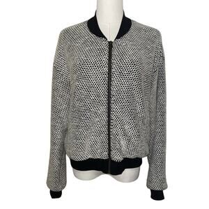 Marine Layer Black and White Women's Jacket